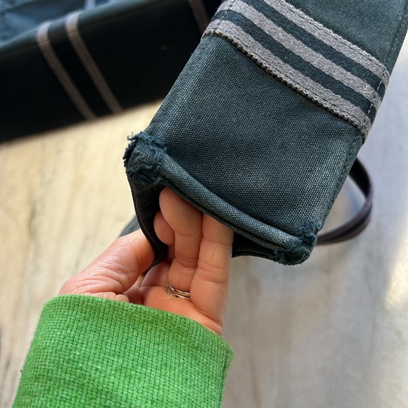 Hermès Large & mini Fourre Tout Tote in Black & Grey - Picture 10 of 14